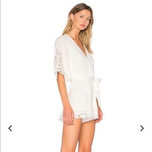 Lovers & Friends Embroidered Brixton Romper